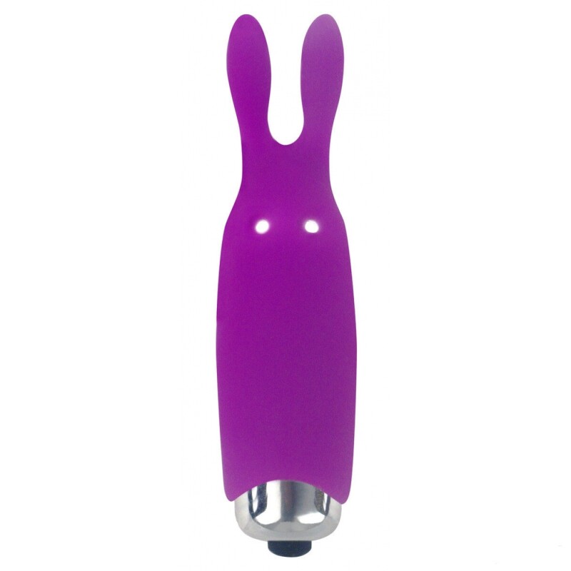 Мінівібратор Adrien Lastic Rabbit фіолетовий, 8.5 х 2.3 см