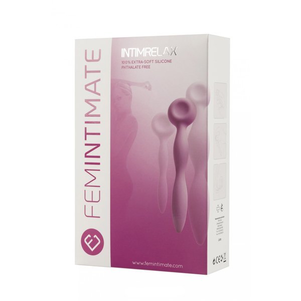 Набір вагінальних тренажерів Femintimate Intimrelax рожевий, 3 шт - Изображение 1