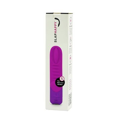 Вібромасажер Slaphappy Bendable 5 In1 Vibrator - Зображення 4