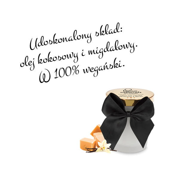 Масажна свічка для поцілунків Bijoux, 70 г, Indiscrets Melt my heart, з ароматом солоної карамелі - Зображення 8