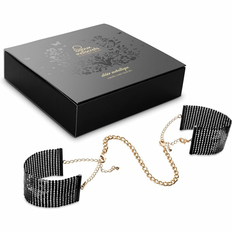 Браслети-наручники Bijoux Indiscrets чорні, OS - Изображение 1