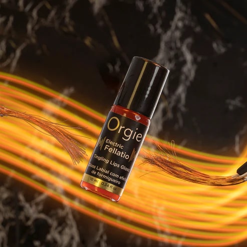 Збуджувальний блиск для губ Orgie Electric Fellatio з вібрацією, 10 мл - Зображення 6