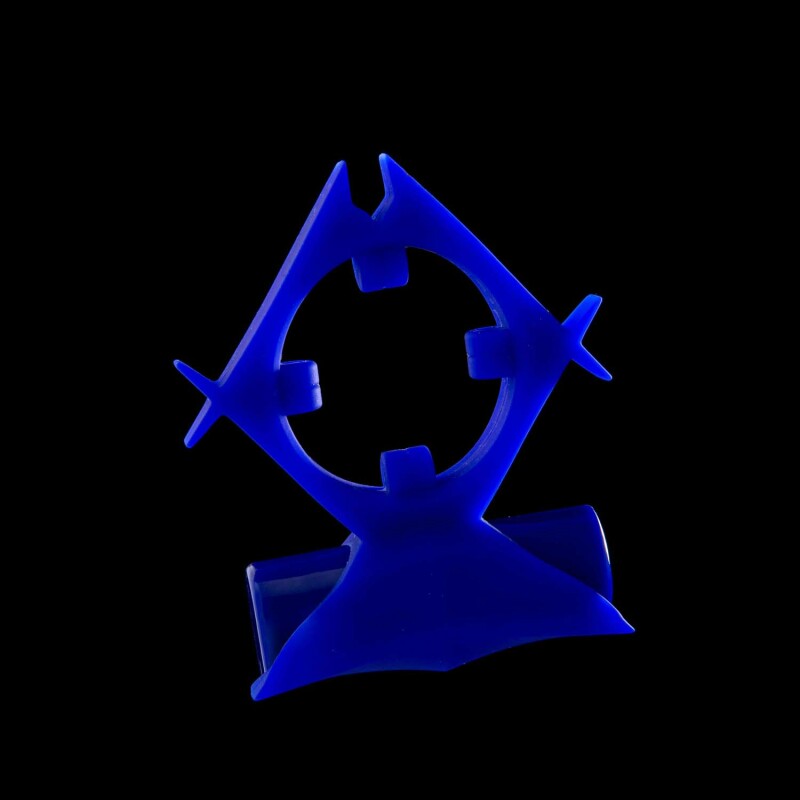 Ерекційне кільце C вібропулів ML Creation, синє - Изображение 7