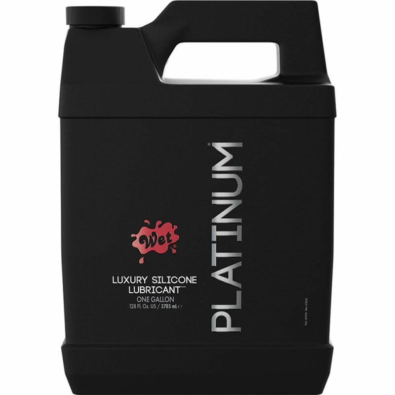 Лубрикант на силіконовій основі Wet Platinum, 3785 мл