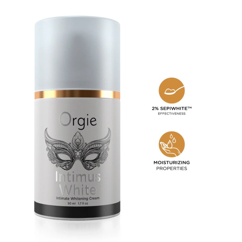 Збудливий крем для жінок Orgie Intimus White з ефектом освітлення шкіри, 50 мл