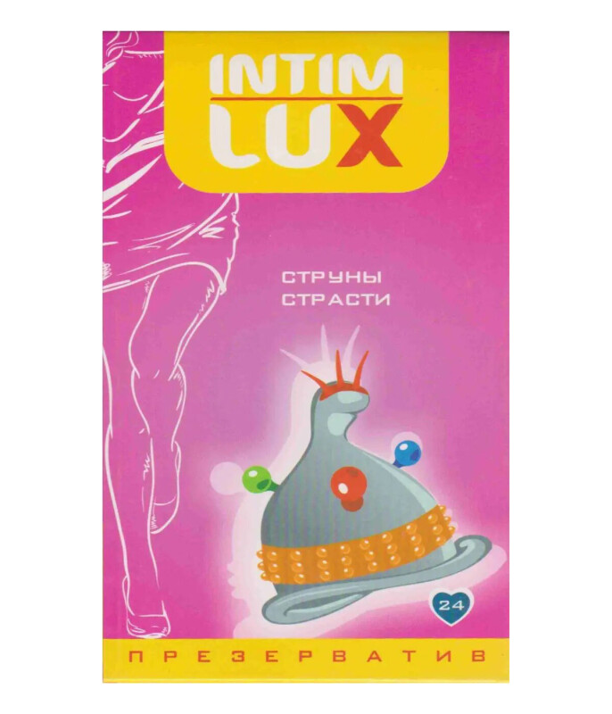Презерватив з вусиками Intim Lux Струни пристрасті 1 шт