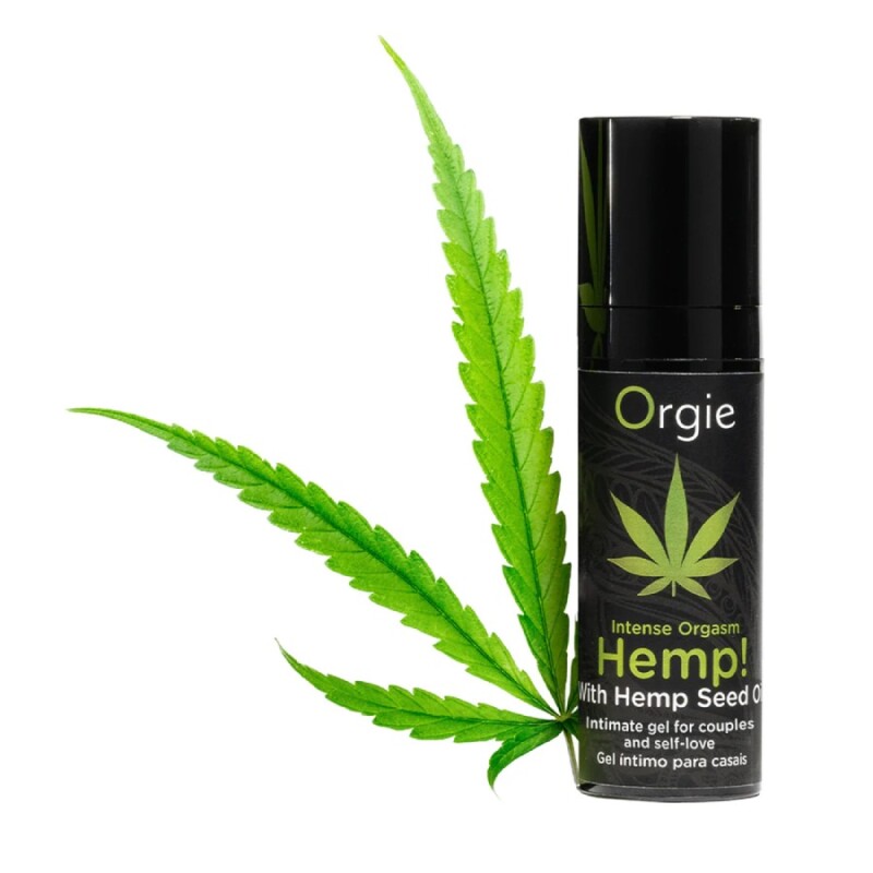 Підсилювач оргазму Orgie Intense Orgasm Hemp з олією канабіса, 15 мл