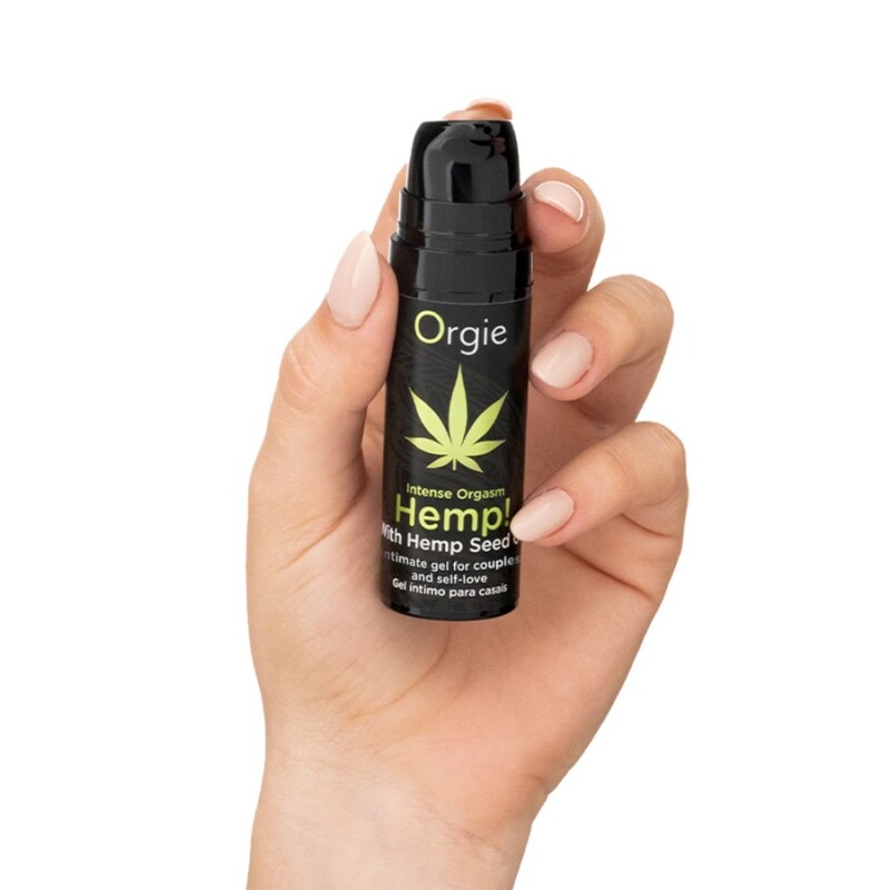 Підсилювач оргазму Orgie Intense Orgasm Hemp з олією канабіса, 15 мл - Зображення 2