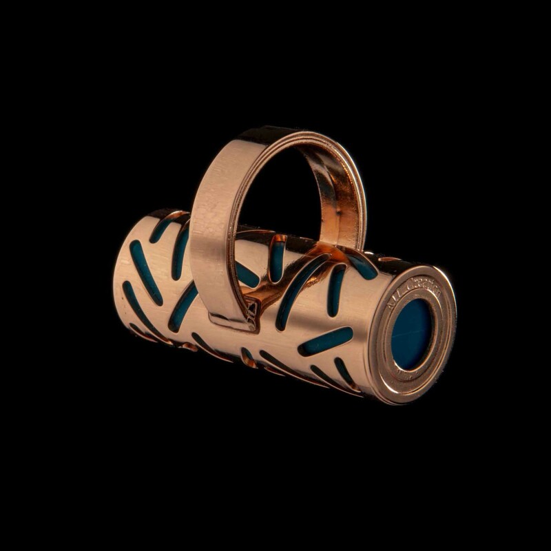 Вібратор на палець в золоті ML Creation (My Love) Gold Finger Green - Изображение 6