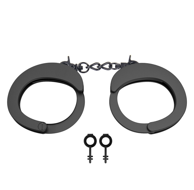 Наручники розбірні матові Black Roomfun - Изображение 3