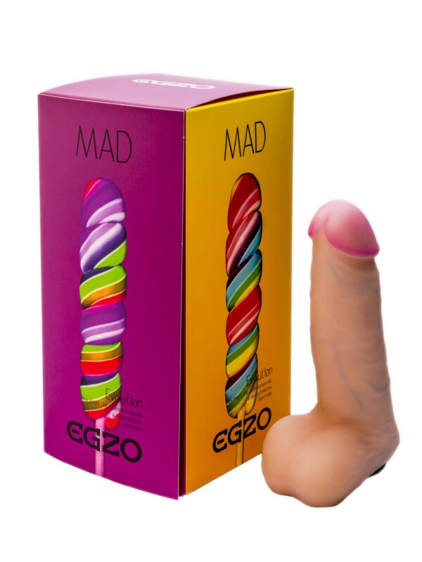 Вібратор-реалістик з кібершкіри Egzo Lollipop - Изображение 3