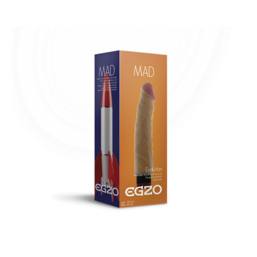 Вибромассажер киберкожа Egzo Rocket MEGA - Зображення 5