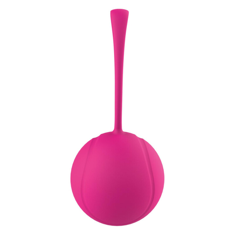 Вагінальні кульки Dream Toys Duo Ball Set силіконові, рожеві, 2 шт - Изображение 5