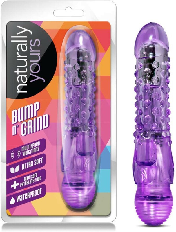 Вібратор NATURALLY YOURS BUMP N GRIND PURPLE - Зображення 1