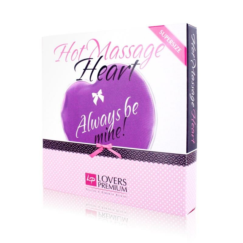 Гаряче серце для масажу Loverspremium Hot Massage Heart XL BE MINE - Изображение 3