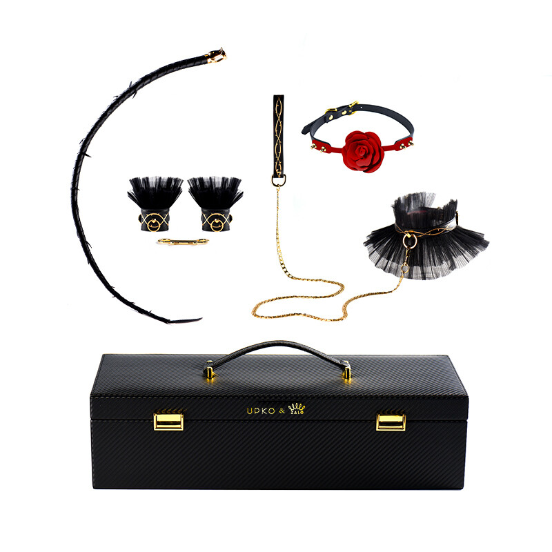 Валіза UPKO королівський набір з італійської шкіри Luxurious &amp; Romantic Kit, 5 предметів