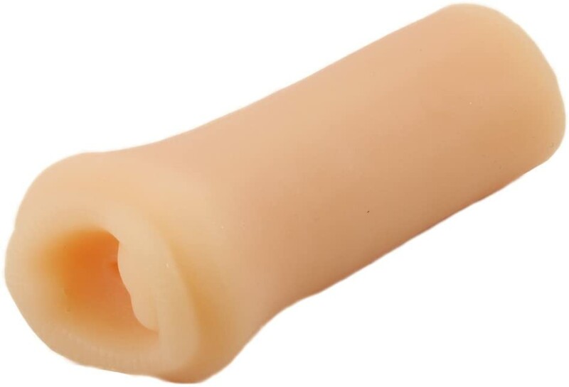 Мастурбатор ротик, тілесного кольору, з силікону X5 MEN Jasmines HOT MOUTH BEIGE - Зображення 1