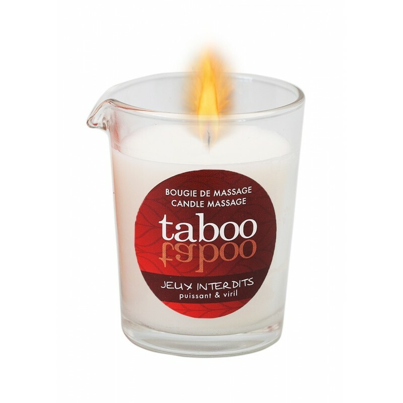 Масажна свічка RUF, 60 г, Taboo Candle Jeux Interdits Wild Lichen з ароматом дикого лишайника - Зображення 2