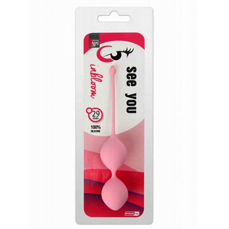 Вагінальні кульки Dream Toys Pleasure Balls рожеві, 16.5 х 2.9 см - Зображення 1