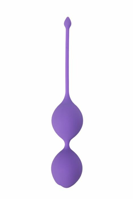 Вагінальні кульки DreamToys See You In Bloom фіолетові, 3.6 см