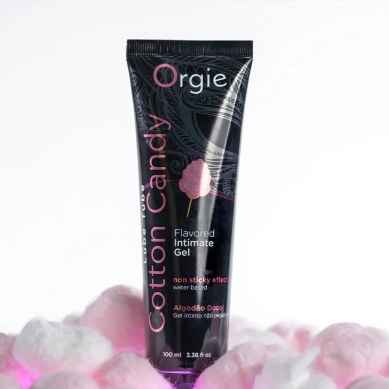 Їстівний лубрикант Orgie Lube Tube зі смаком цукрової вати, 100 мл - Изображение 1