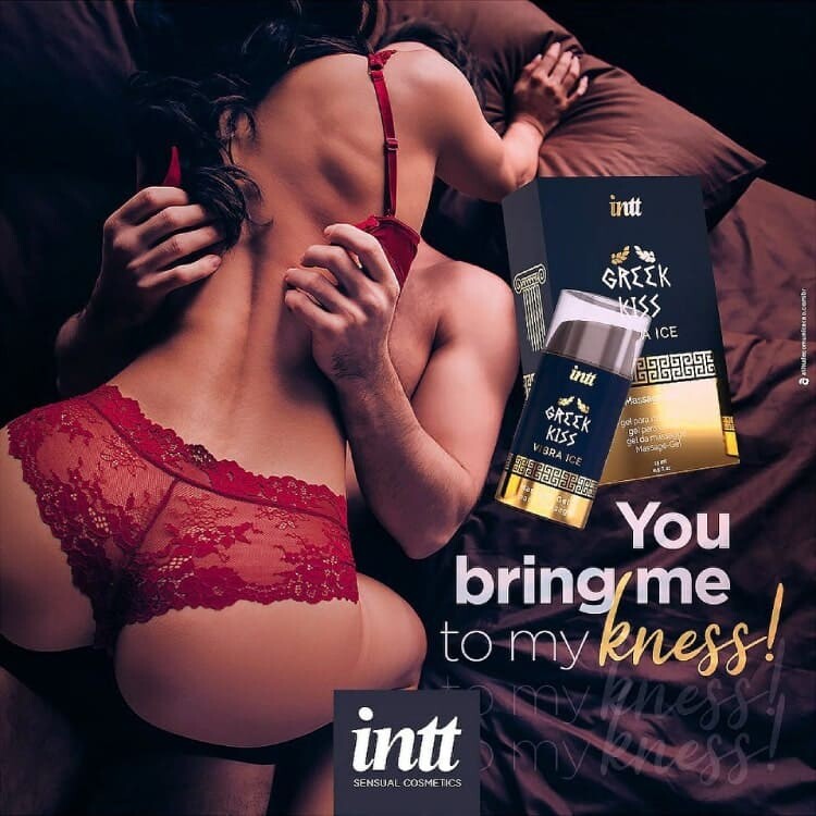 Гель для риммінгу (анілінгусу) та анального сексу Intt Greek Kiss, 15 мл, з вібрацією - Зображення 8