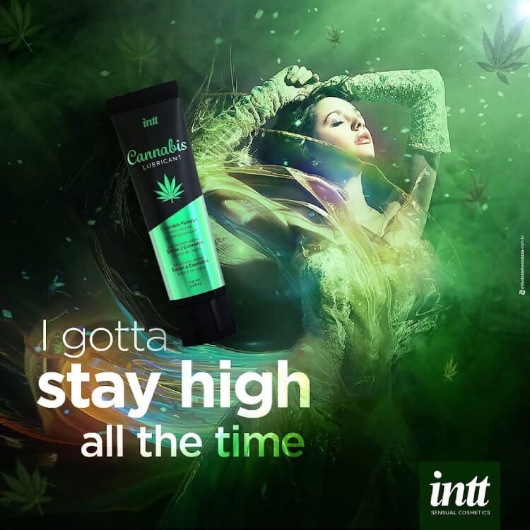 Лубрикант Intt Cannabis, 100 мл, на водній основі - Изображение 4
