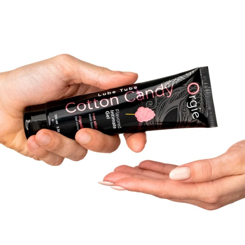 Їстівний лубрикант Orgie Lube Tube зі смаком цукрової вати, 100 мл - Изображение 2