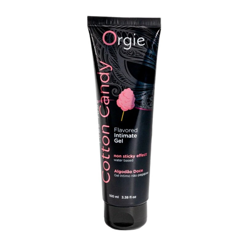 Їстівний лубрикант Orgie Lube Tube зі смаком цукрової вати, 100 мл - Изображение 3