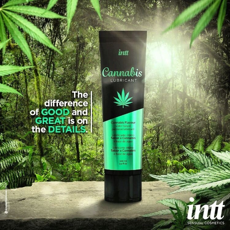 Лубрикант Intt Cannabis, 100 мл, на водній основі - Изображение 2