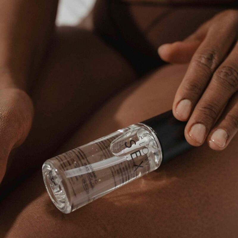 Розігріваюча їстівна масажна олія Slow Sex Bijoux Indiscrets, 50 мл - Зображення 9