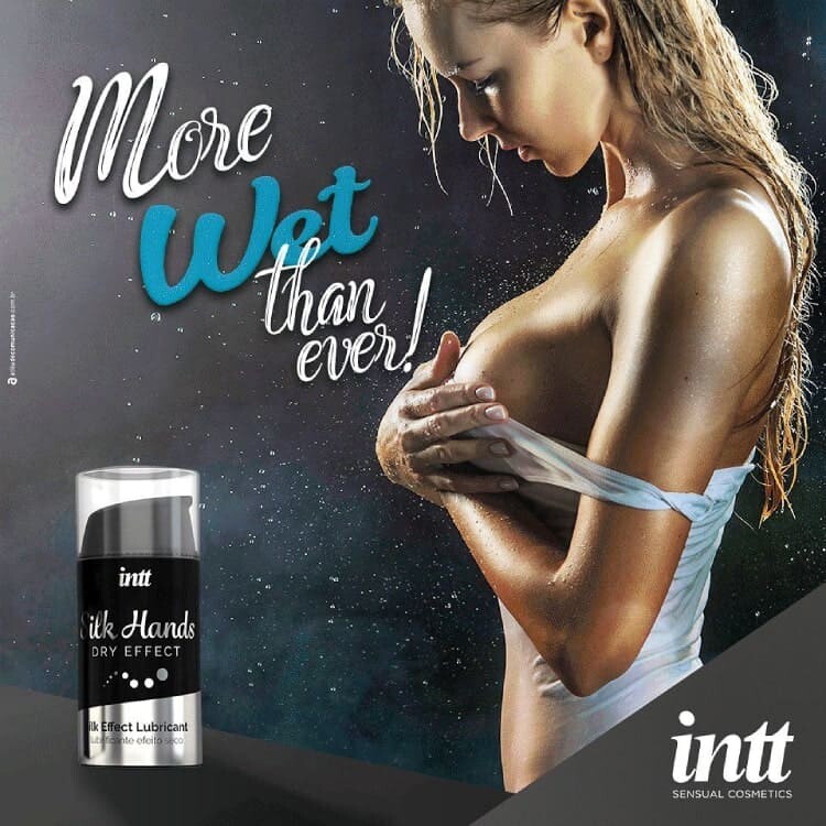 Лубрикант для мастурбації Intt Silk Hands, 15 мл, на силіконовій основі - Зображення 5