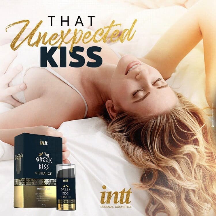 Гель для риммінгу (анілінгусу) та анального сексу Intt Greek Kiss, 15 мл, з вібрацією - Зображення 4