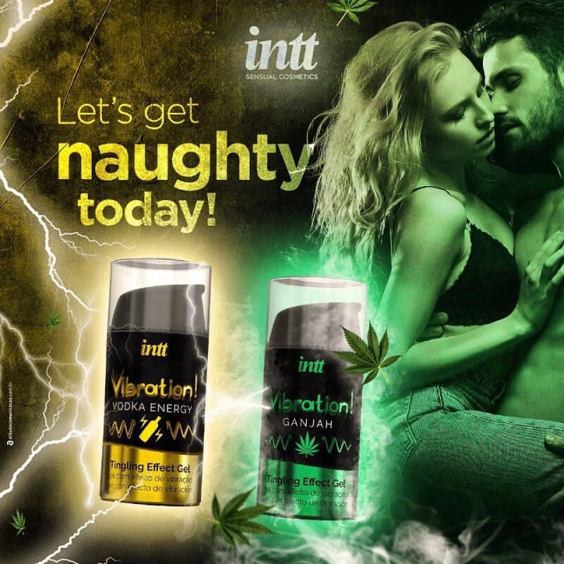 Рідкий вібратор Intt Vibration Ganjah, 15 мл - Зображення 4