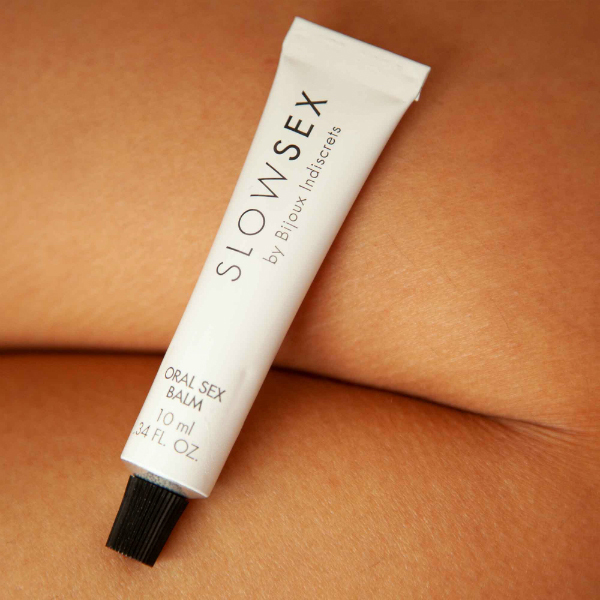 Бальзам для орального сексу на водній основі ORAL SEX BALM Slow Sex Bijoux Indiscrets, 10 мл - Изображение 3
