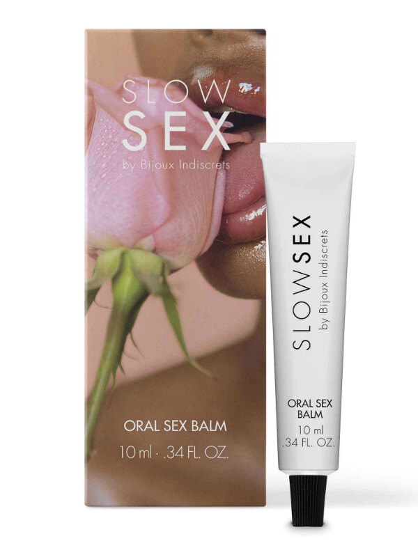 Бальзам для орального сексу на водній основі ORAL SEX BALM Slow Sex Bijoux Indiscrets, 10 мл