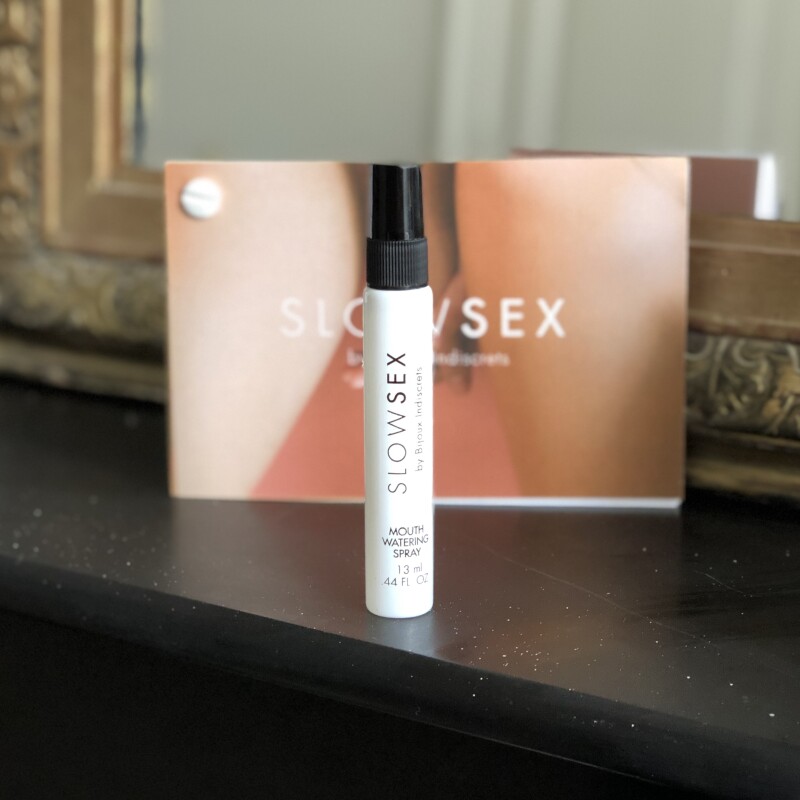 Спрей для посилення слиновиділення на водній основі MOUTHWATERING SPRAY Slow Sex by Bijoux Indiscrets, 13 мл - Зображення 7