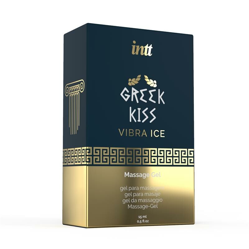 Гель для риммінгу (анілінгусу) та анального сексу Intt Greek Kiss, 15 мл, з вібрацією - Зображення 2
