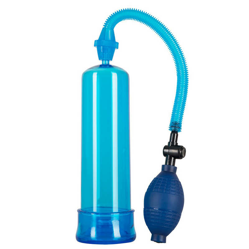 Помпа Bang Bang Penis Pump, синя