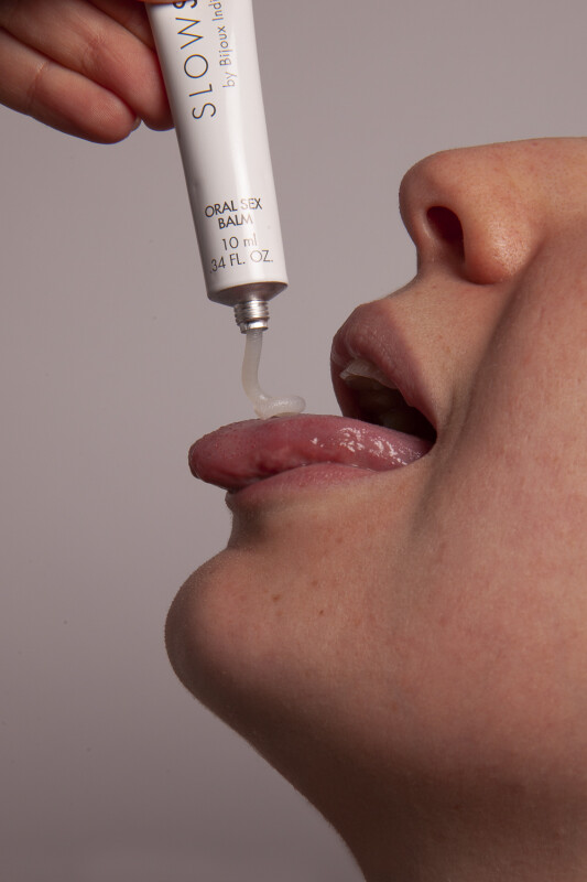 Бальзам для орального сексу на водній основі ORAL SEX BALM Slow Sex Bijoux Indiscrets, 10 мл - Изображение 6