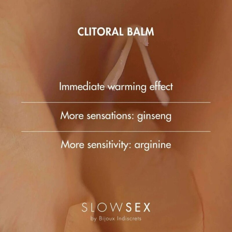 Рідкий вібратор Clitoral Balm Bijoux Indiscrets Slow Sex, 10 мл - Изображение 8