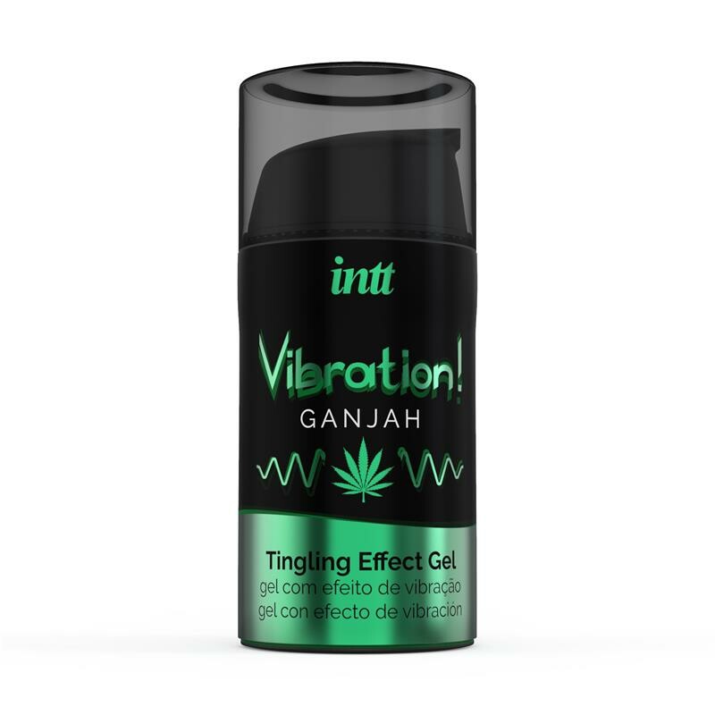 Рідкий вібратор Intt Vibration Ganjah, 15 мл - Зображення 2