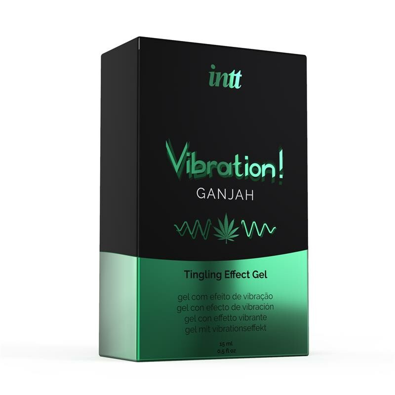 Рідкий вібратор Intt Vibration Ganjah, 15 мл - Зображення 3