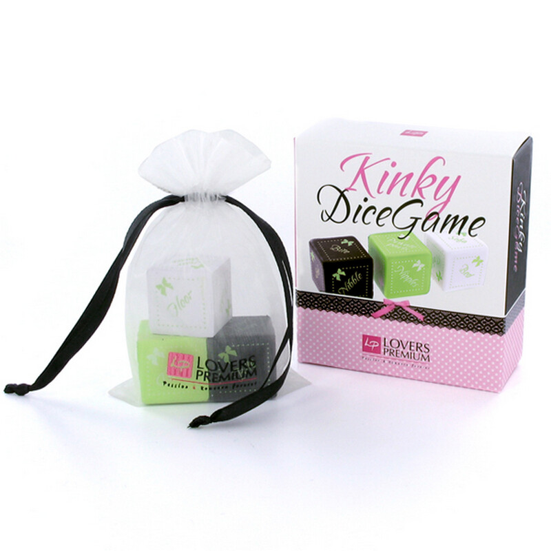 Кубики для сексу Lovers Premium, 3 штуки