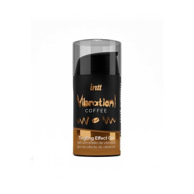 Рідкий вібратор Intt Vibration Coffee, 15 мл, зі смаком кави - Изображение 2