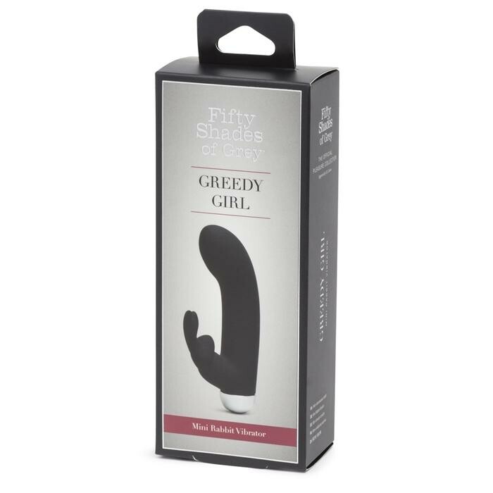 Міні вібратор-кролик Fifty Shades of Grey для клітора і точки G чорний, 13.9 х 3.2 см - Зображення 1