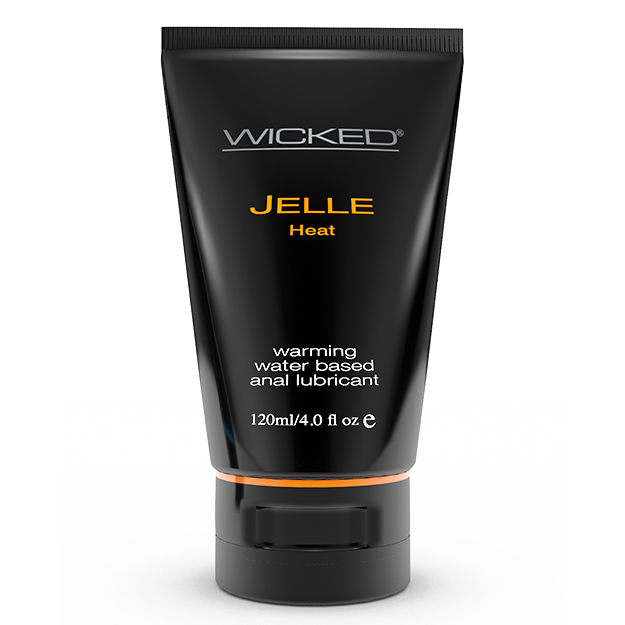 Анальний лубрикант Wicked Jelle Heat із зігріваючим ефектом, 120 мл