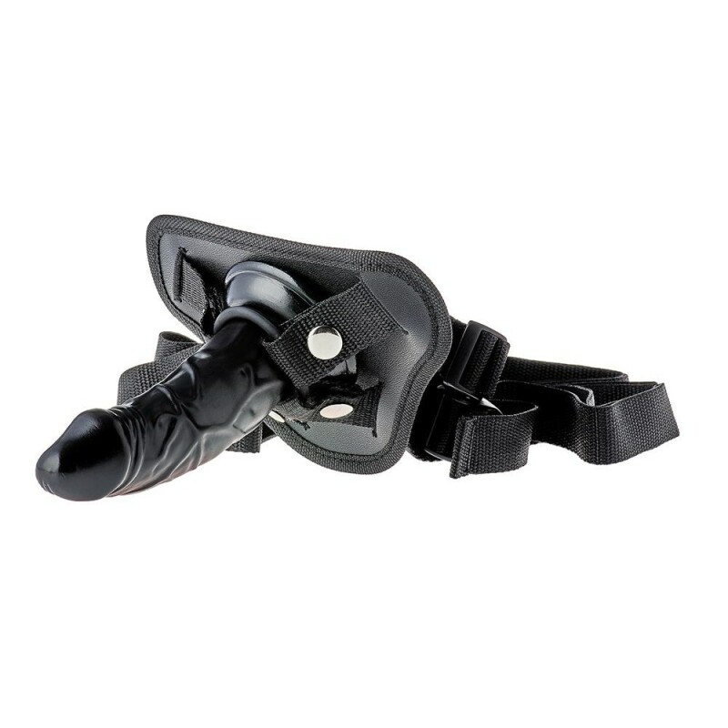 Страпон на трусиках Dreamtoys Blaze регульований, чорний, 13 х 4 см - Зображення 6