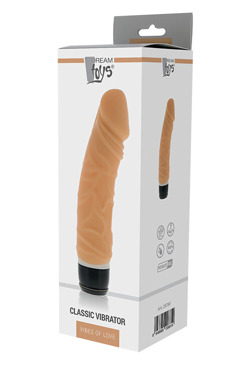 Вібратор Dream Toys Vibes of Love бежевий, 16.5 х 4 см - Зображення 1