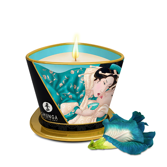 Свічка для масажу Shunga ISLAND BLOSSOMS 170ML